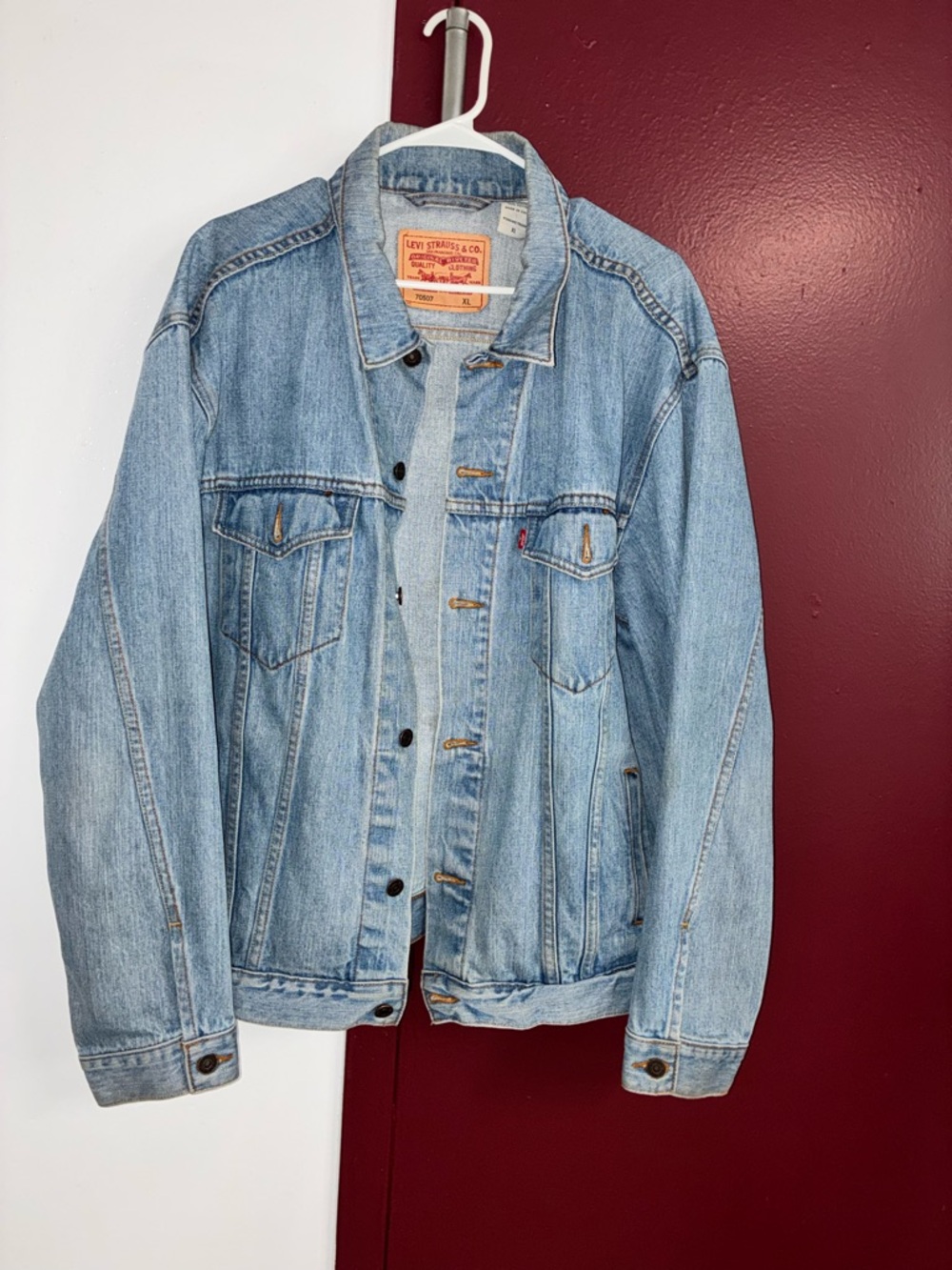 Vintage 90’s Levi's Light Wash Denim Trucker Jacket